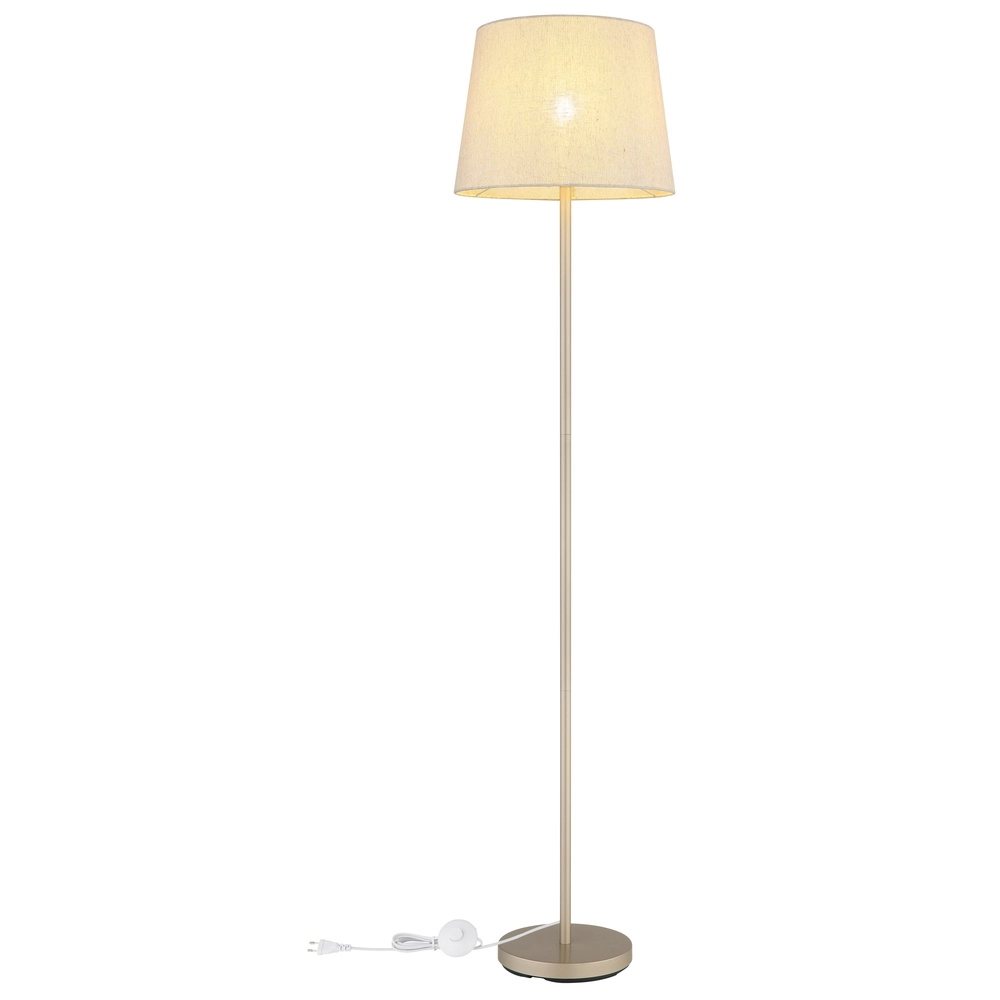 Floor lamp Joris Champagne Globo 9007371580514