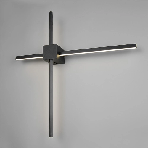 Modern wall lamp Cassino black 67.5cm Trio 4017807683202
