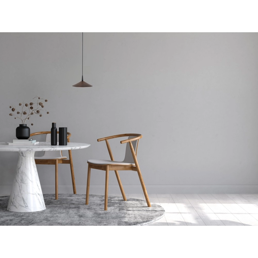 Design pendant lamp Ceppo black with cocoa brown Ø 18cm Masterlight 8718121358338
