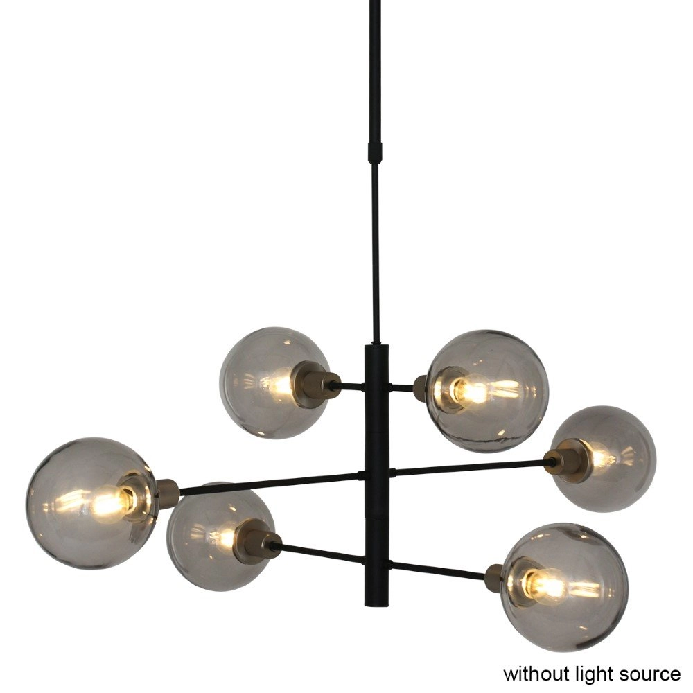 6-light pendant lamp Constellation