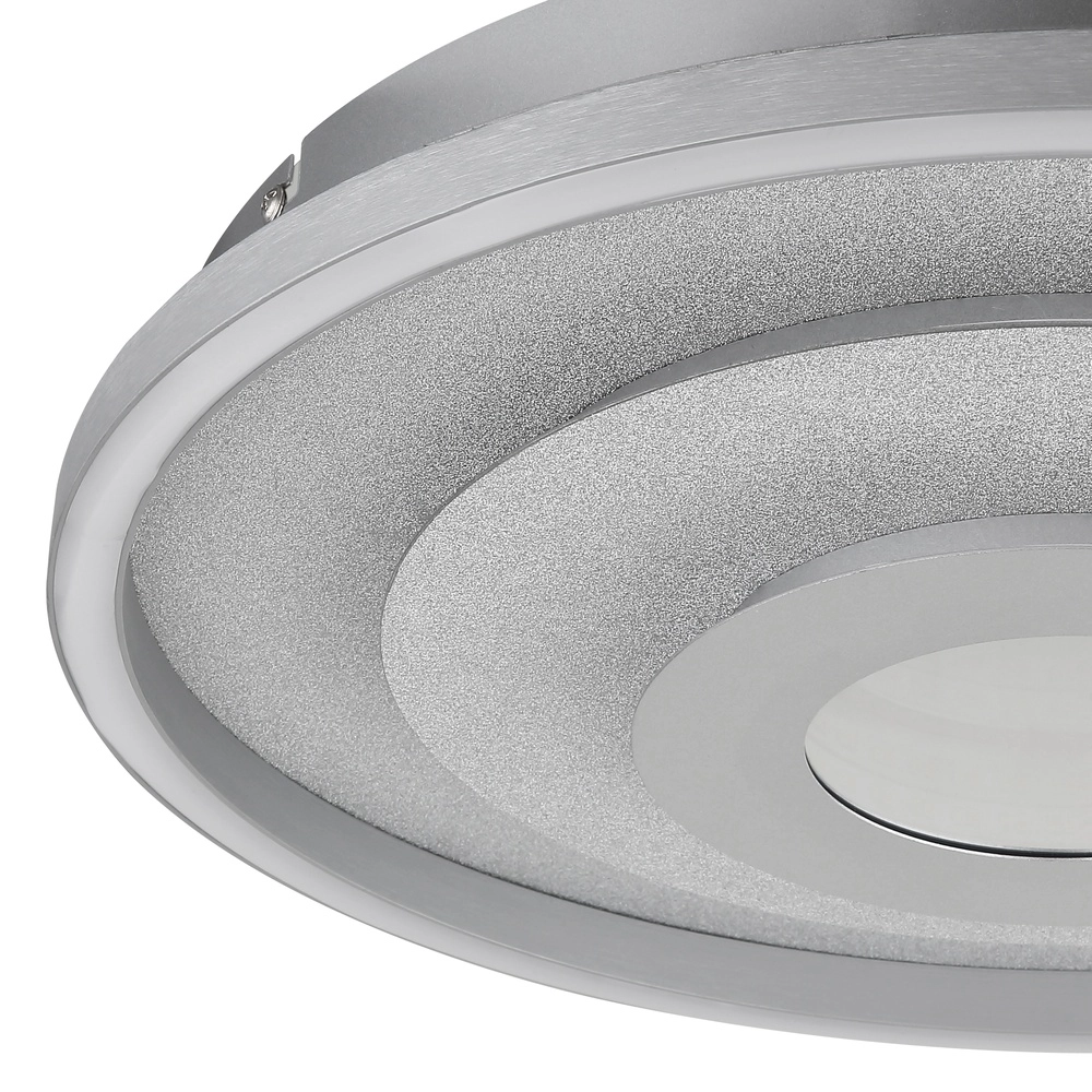 Design ceiling lamp Miles silver grey Globo 9007371586721
