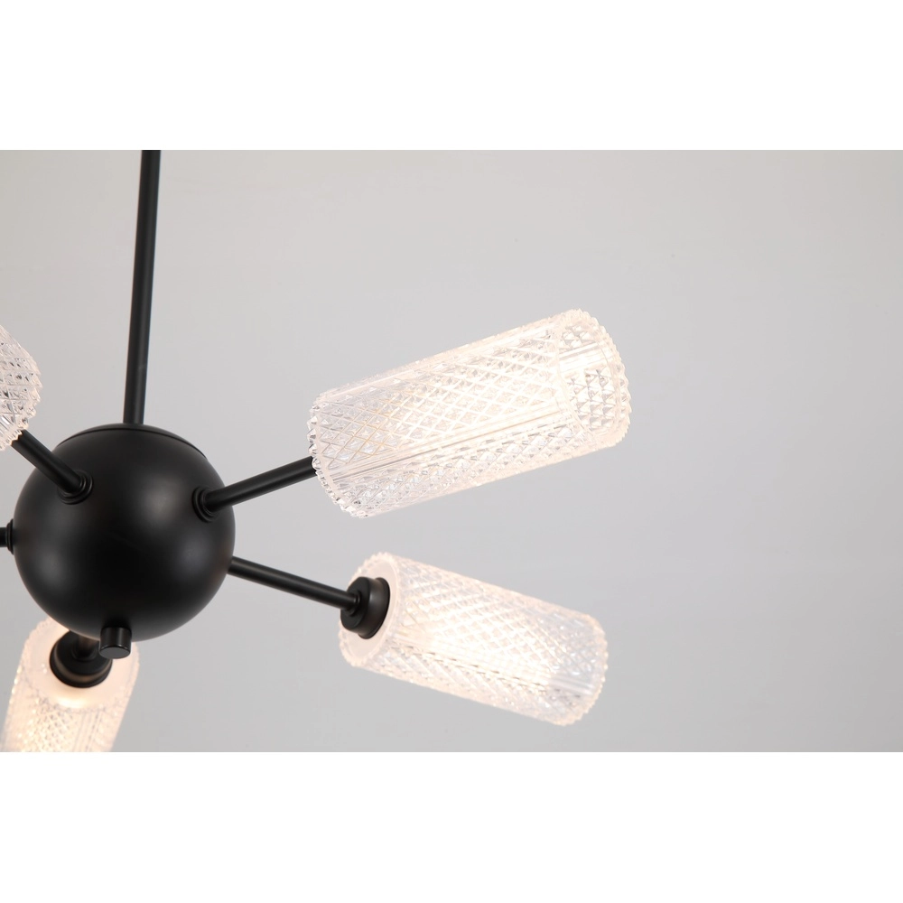 Ceiling lamp Cosmic black 5-lights Searchlight 5053423302492