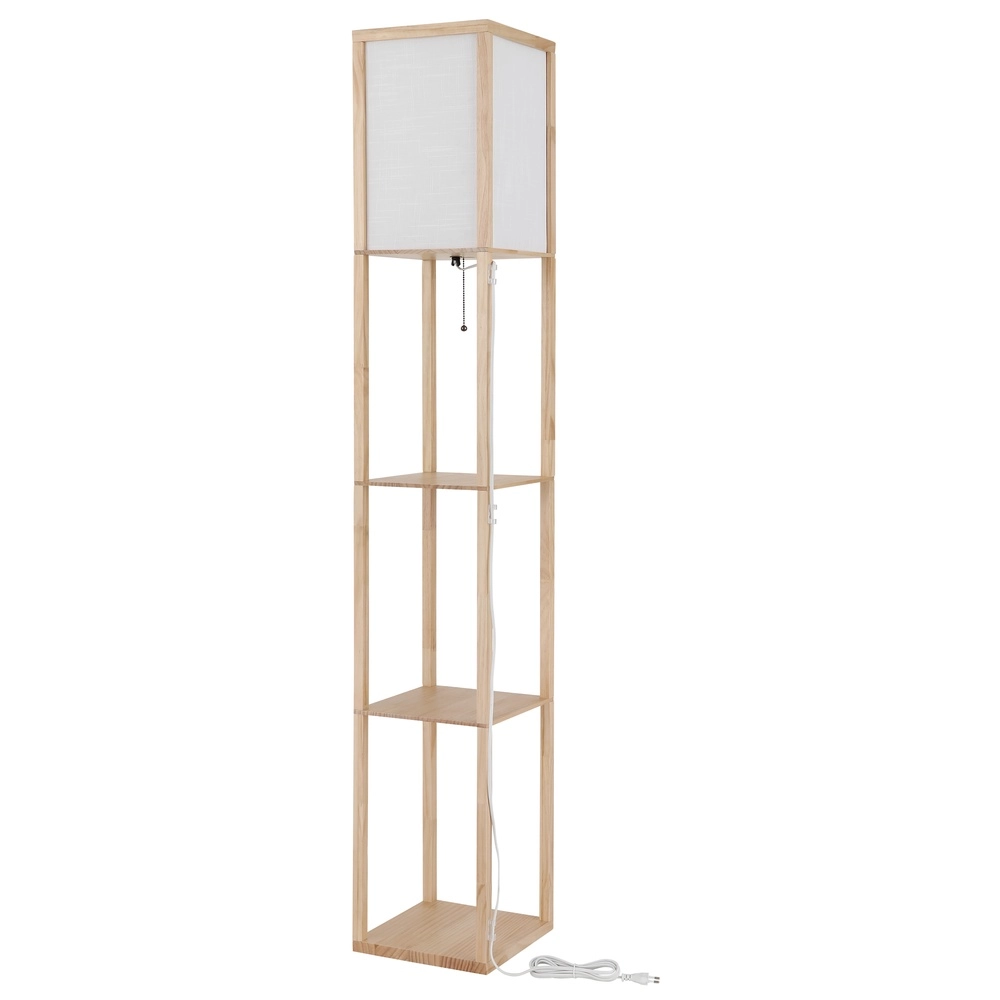 Floor lamp Tabitha wood Globo 9007371572410