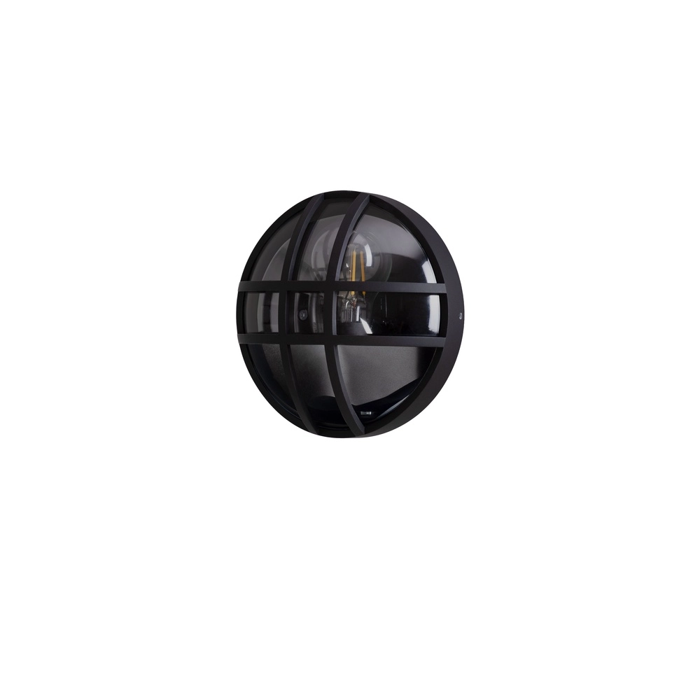 Round wall lamp Amel Classic anthracite Lyora 5212017477262