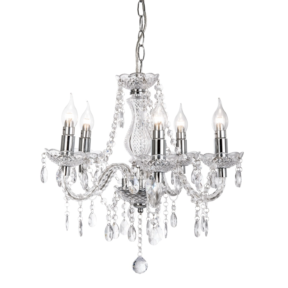 Chandelier Marie Ø 48cm chrome