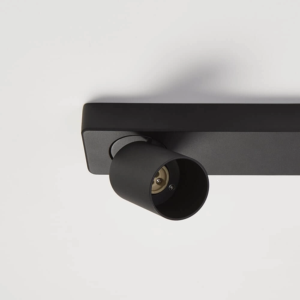 Ceiling lamp Moon 2 Rectangular Black Lyora