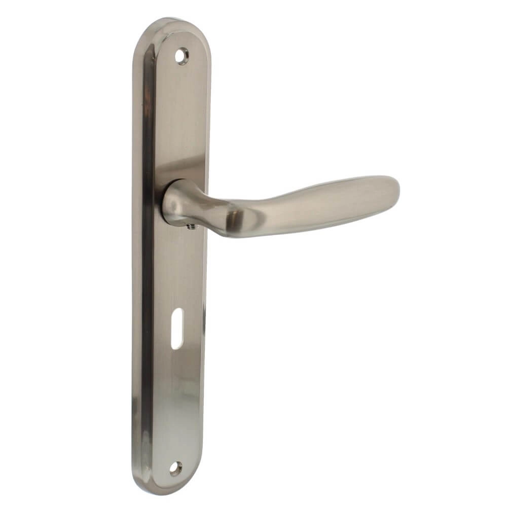 Retro door handle Bjorn wrench 56mm nickel matt