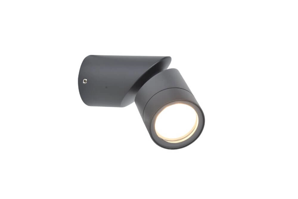 Directional wall lamp Tubon anthracite