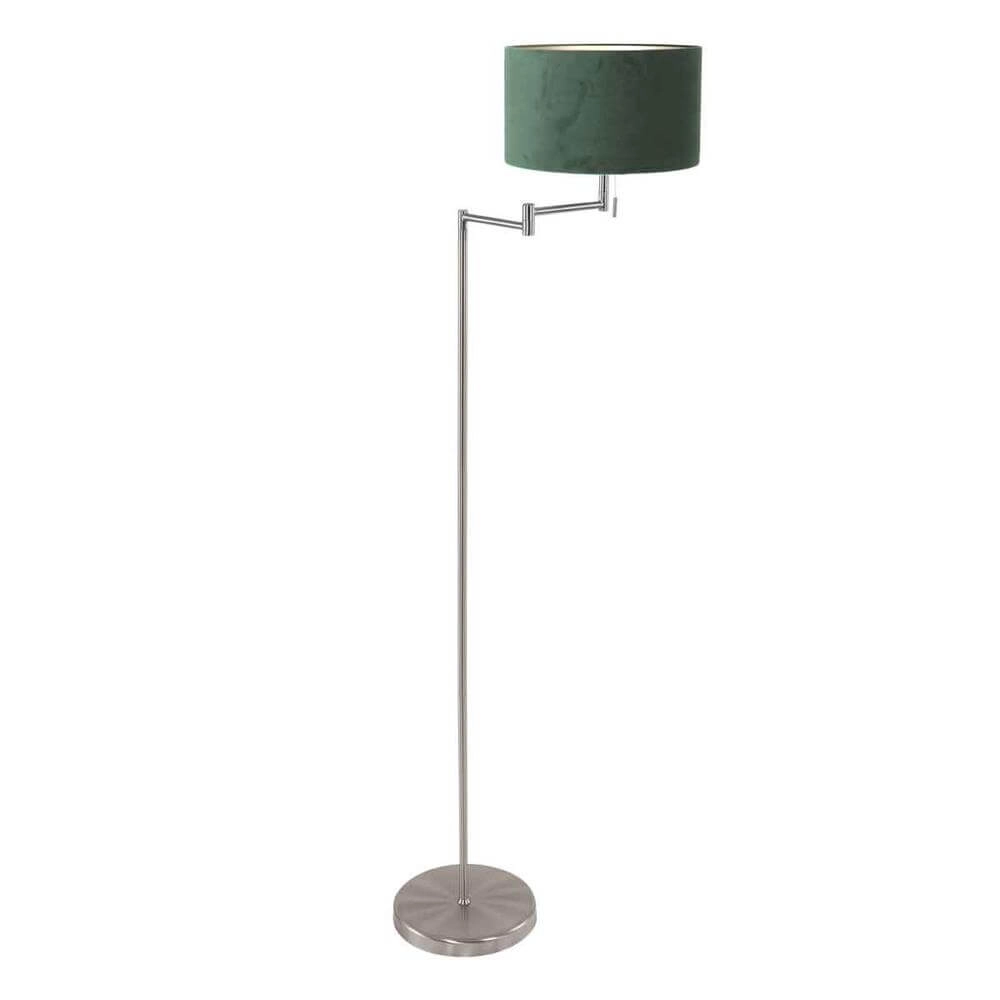 Floor lamp Bella metal with green cap