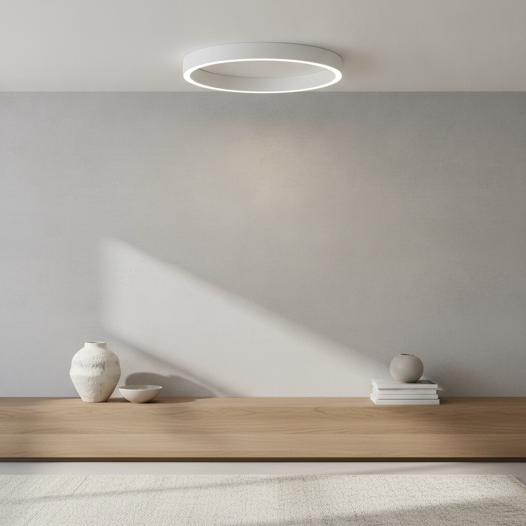Design ceiling lamp Sting white Ø 80cm