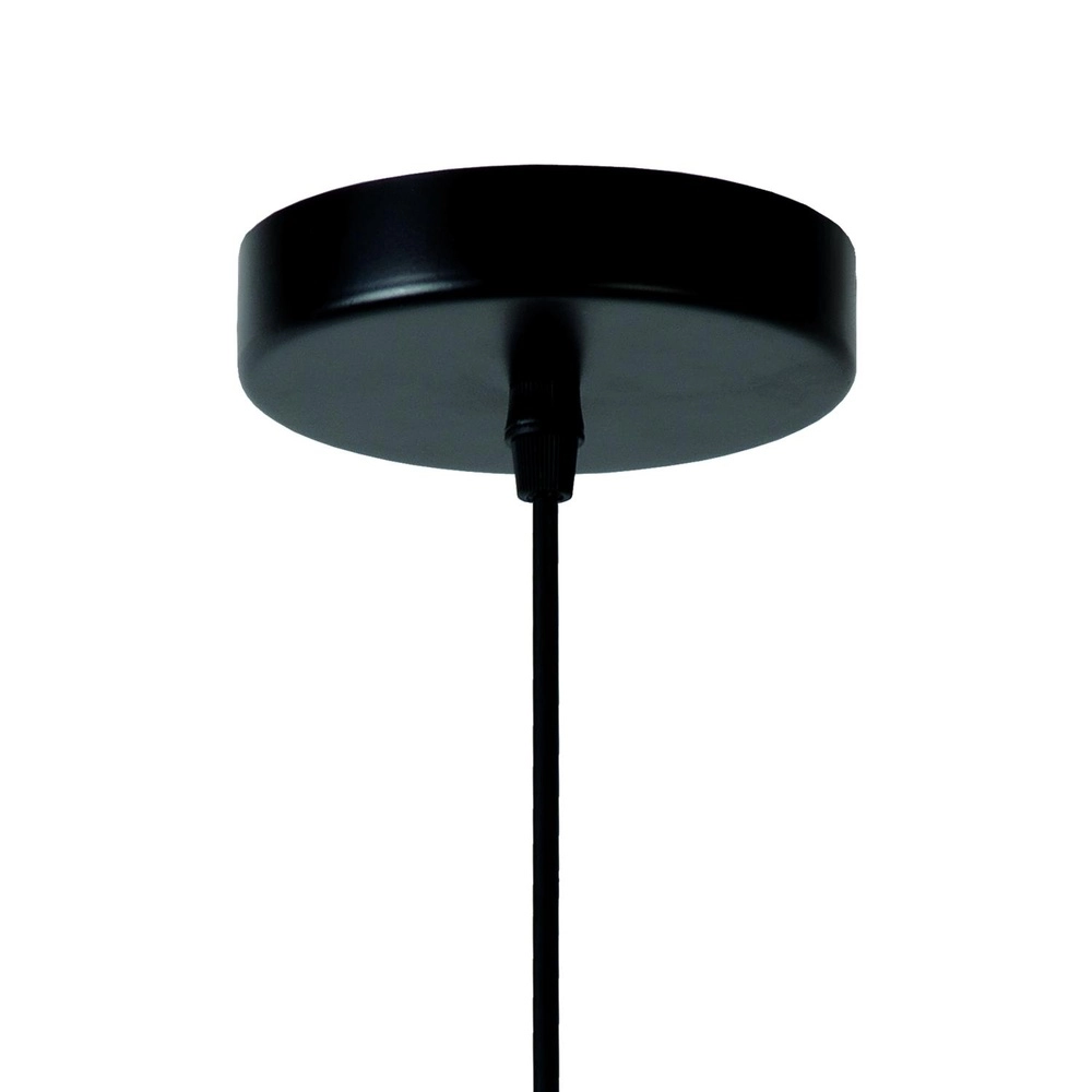 Mesh pendant lamp Mesh Ø 28cm black Lucide 5411212430397