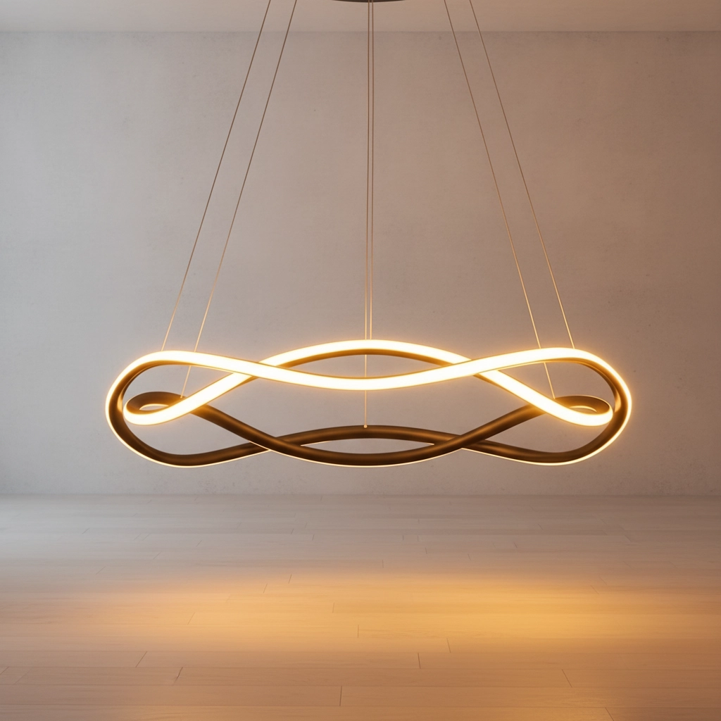 Design pendant lamp Jinal black Ø 80cm