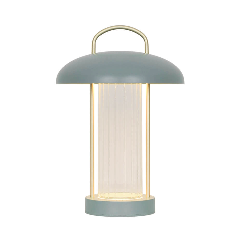 Table lamp Mirano Green rechargeable