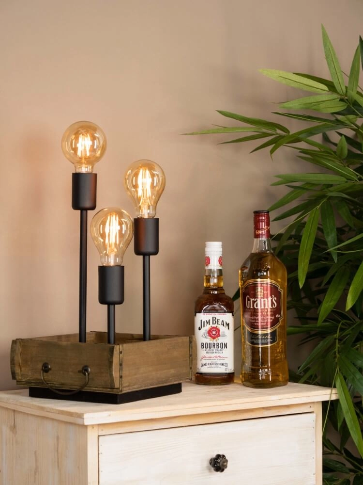 Wooden table lamp Wootton Eglo 9002759435943