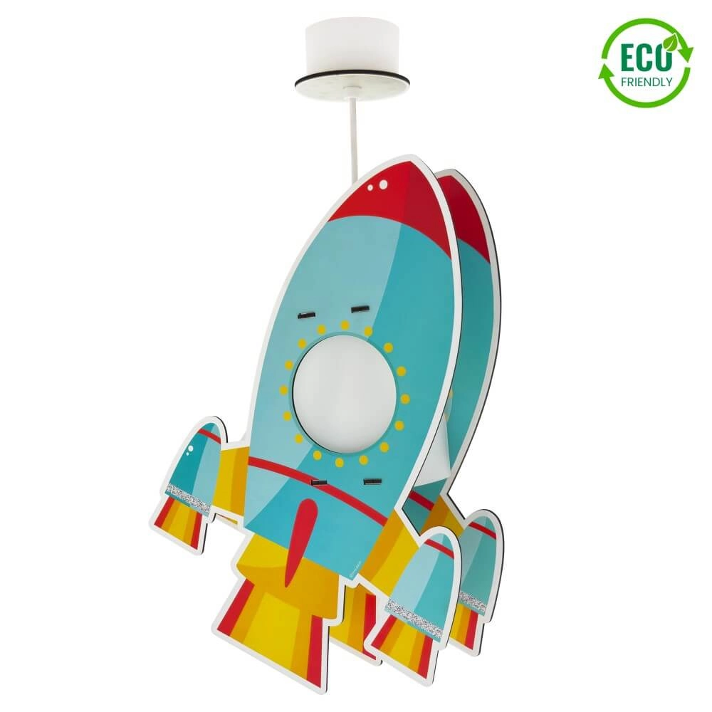 Children's room pendant lamp Rocket Dalber 8420406633572