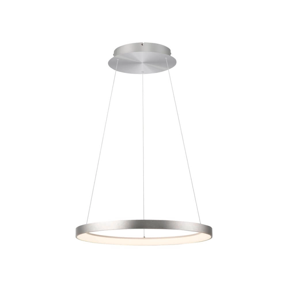 Round pendant lamp Hoop aluminium Paul Neuhaus 4012248384718