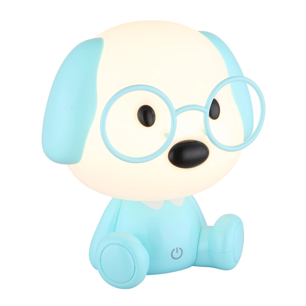 Children's room lamp Puppy blue