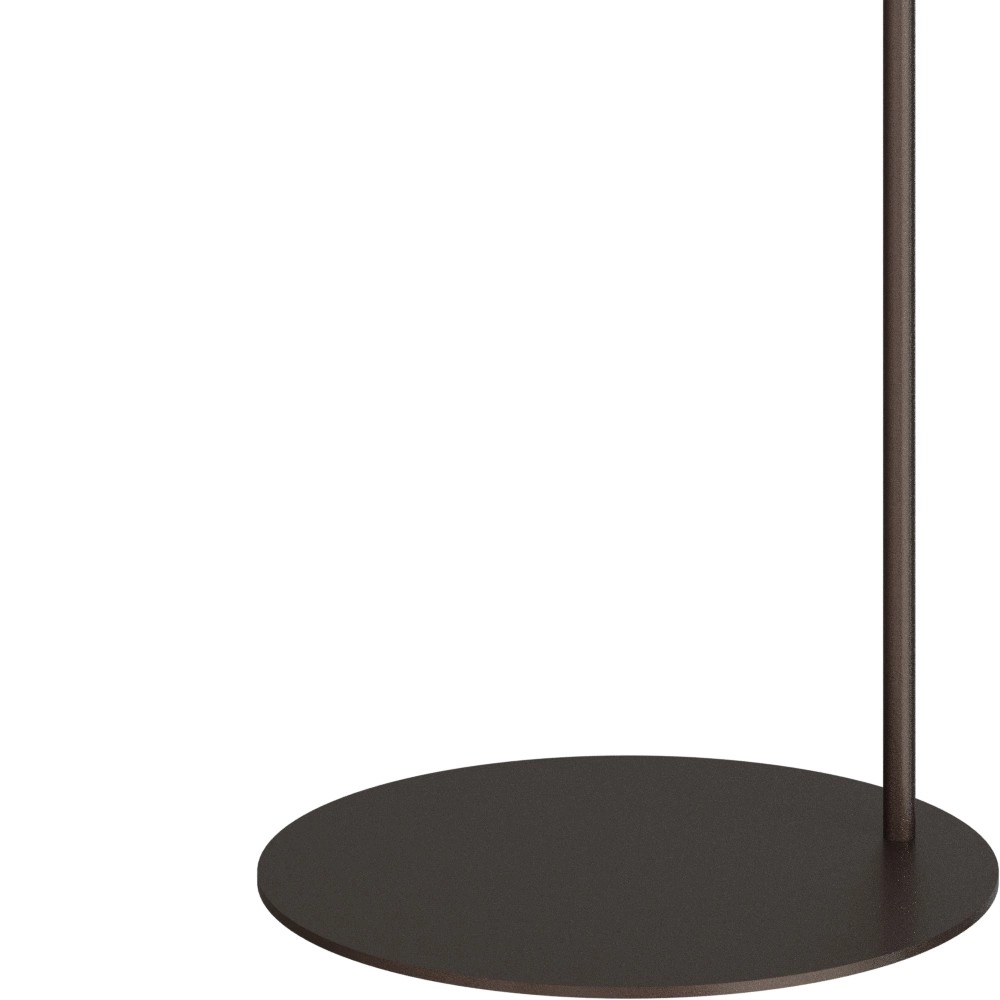 Floor lamp Carta Pineapple Think-paper shade cocoa Ø 39cm Masterlight 8718121437453