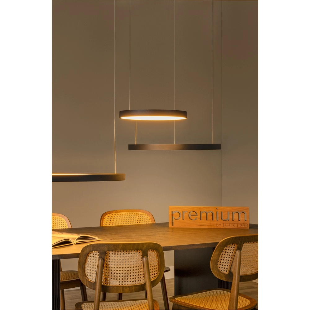 Black pendant lamp Vidal Design Premium by Lucide 5411212460950