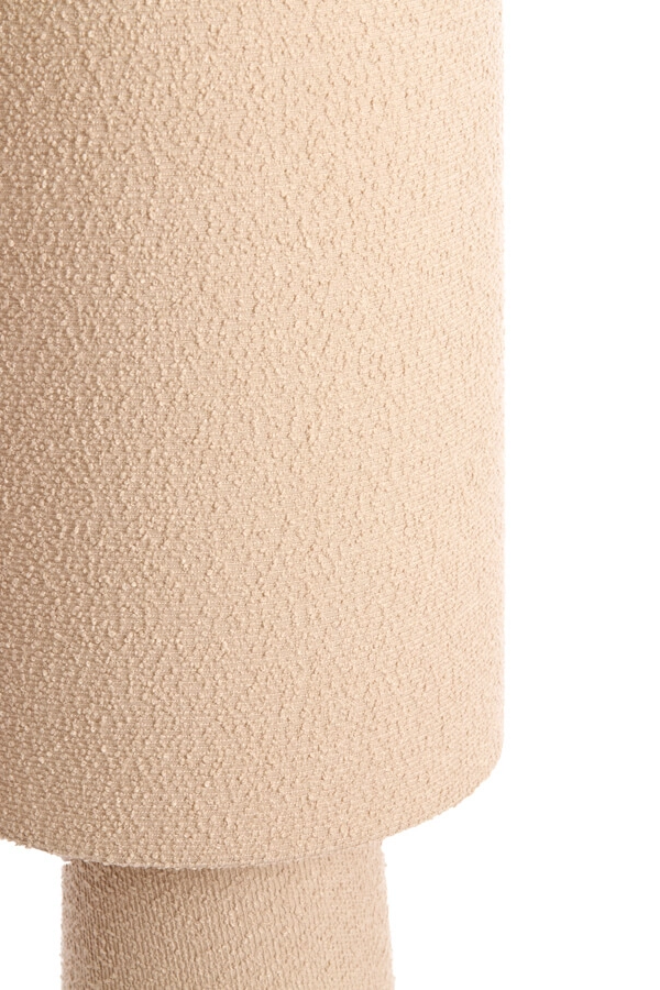Teddy floor lamp Micky cream Ø 40cm Light & Living 8717807712570