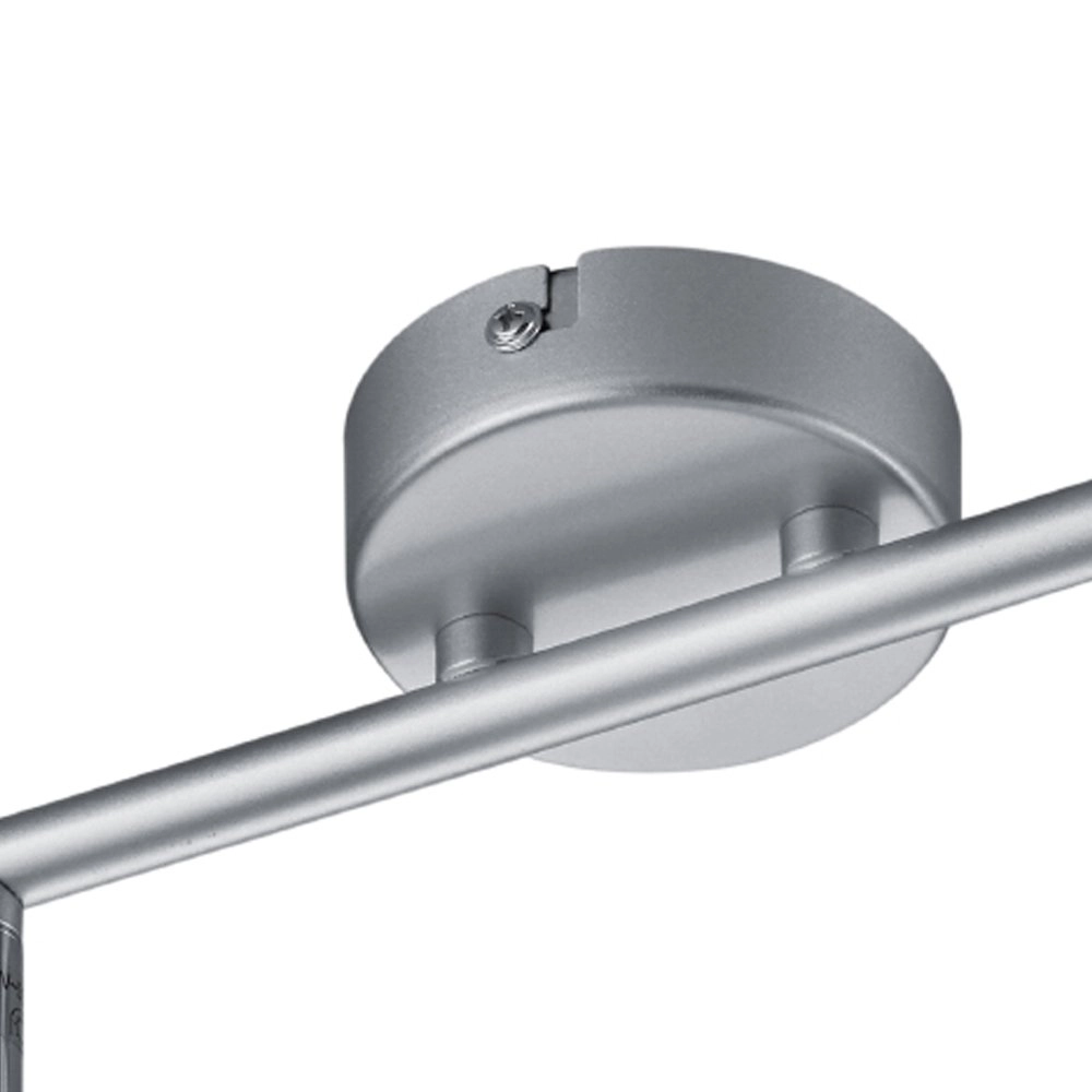 Ceiling spot Paris 2-light titanium gray Trio 4017807350746
