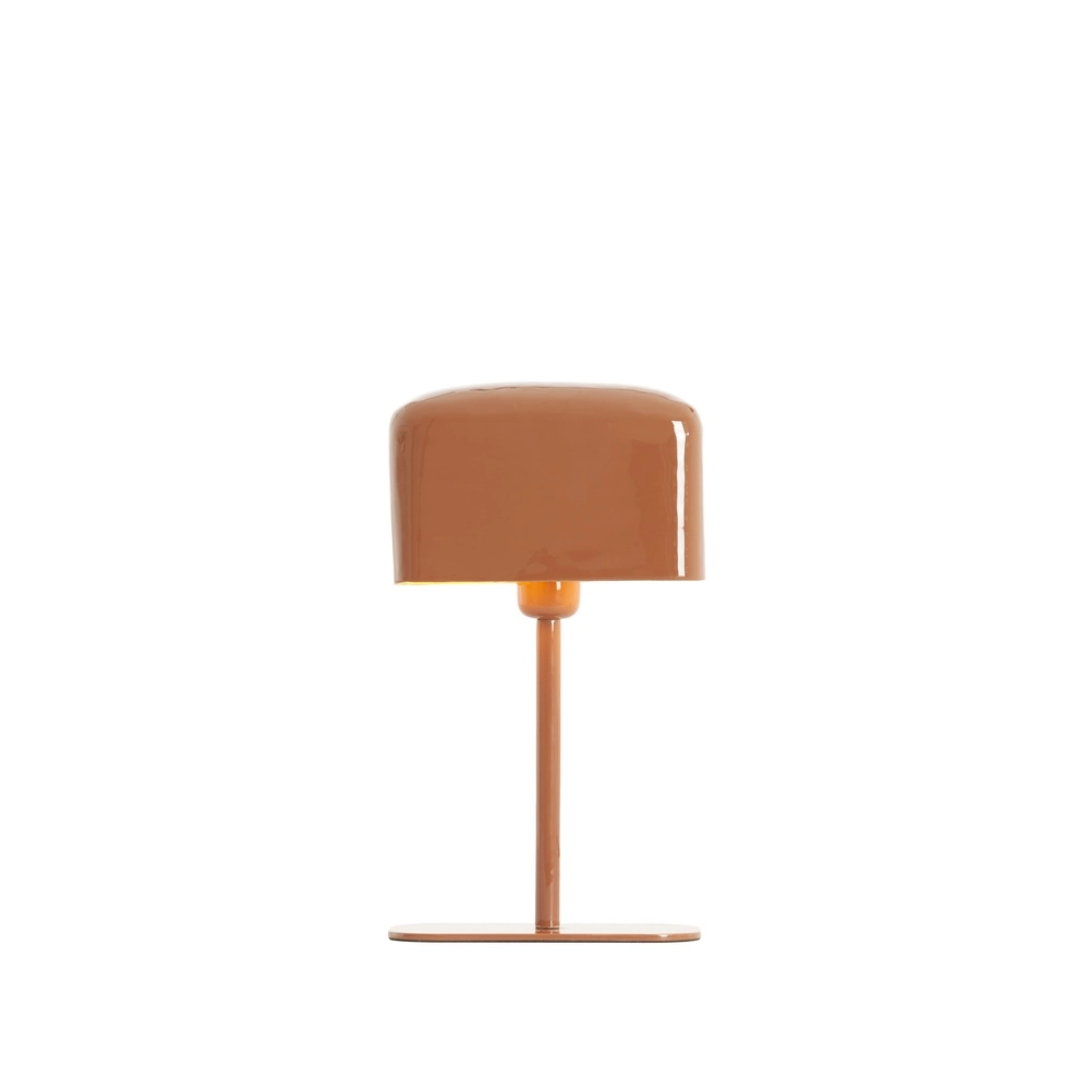 Bedside Lamp Elenie 20x10cm - gloss dark orange Light & Living 8717807818753