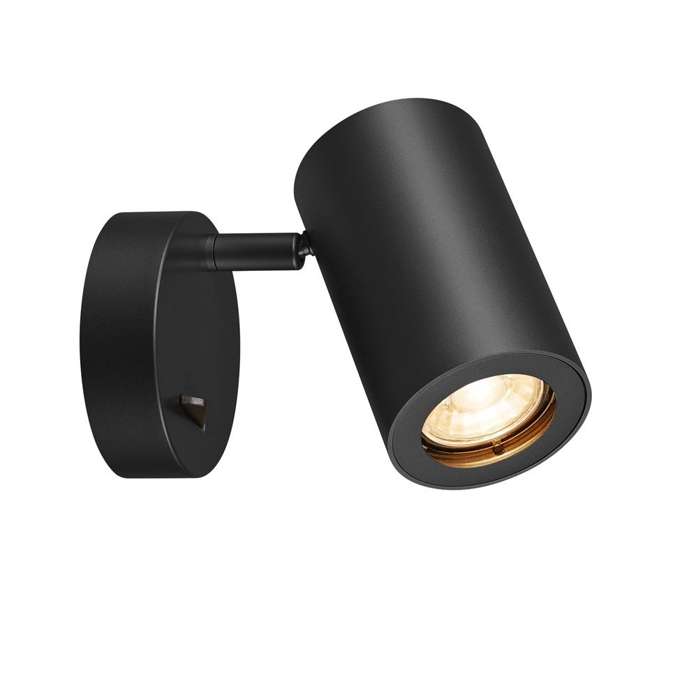 Wall spotlight Enola_B black