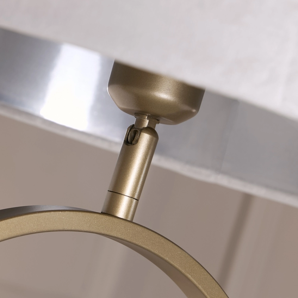 Floor lamp Modish bronze with gray cap Searchlight 5053423307640