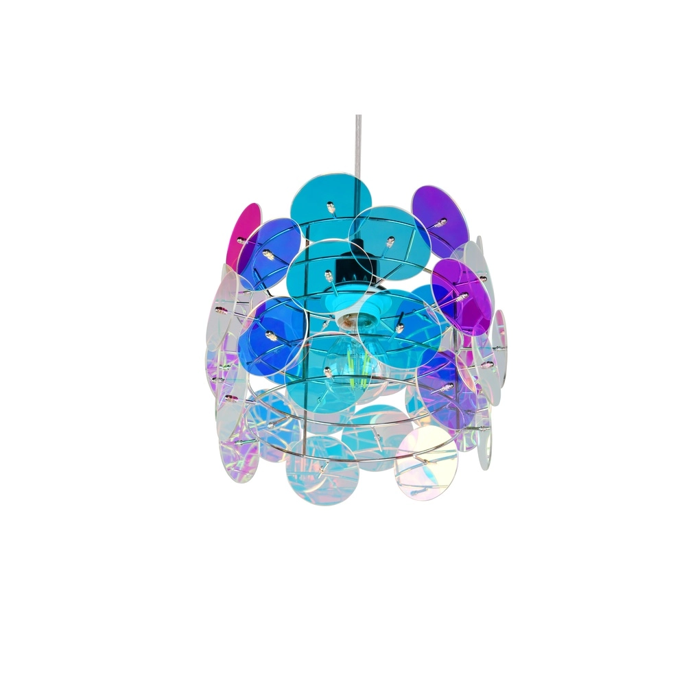 Pendant lamp Iride colored Trio 4017807670950