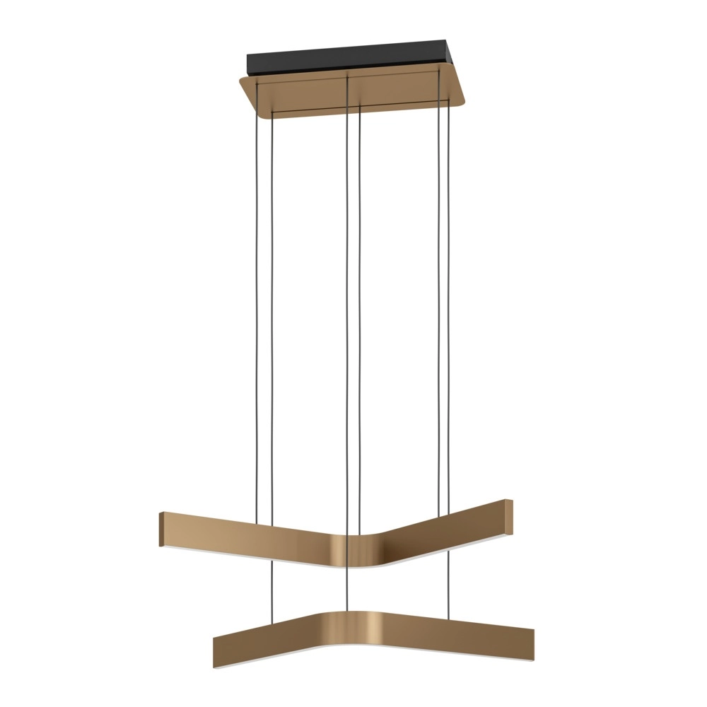 Design pendant lamp Folcino-Z Copper Bronze Eglo 9008606360284
