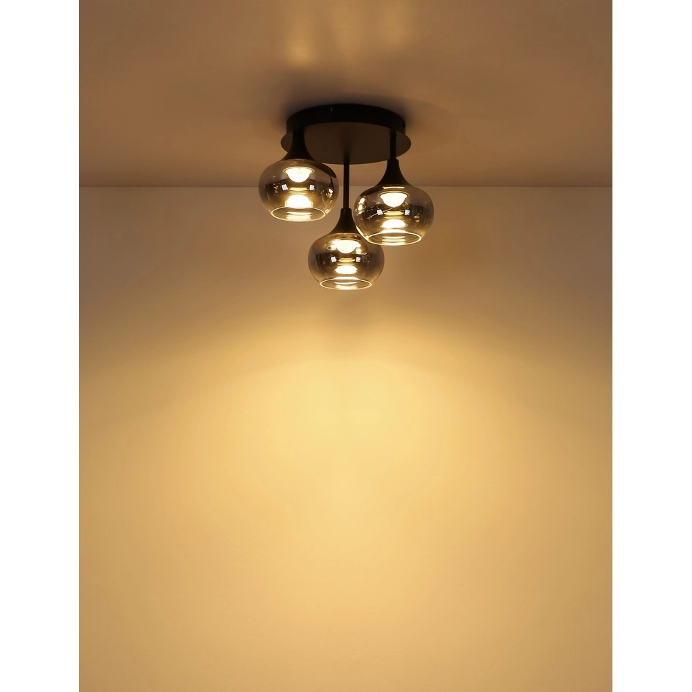 Black ceiling lamp Lui Design Globo 9007371592609