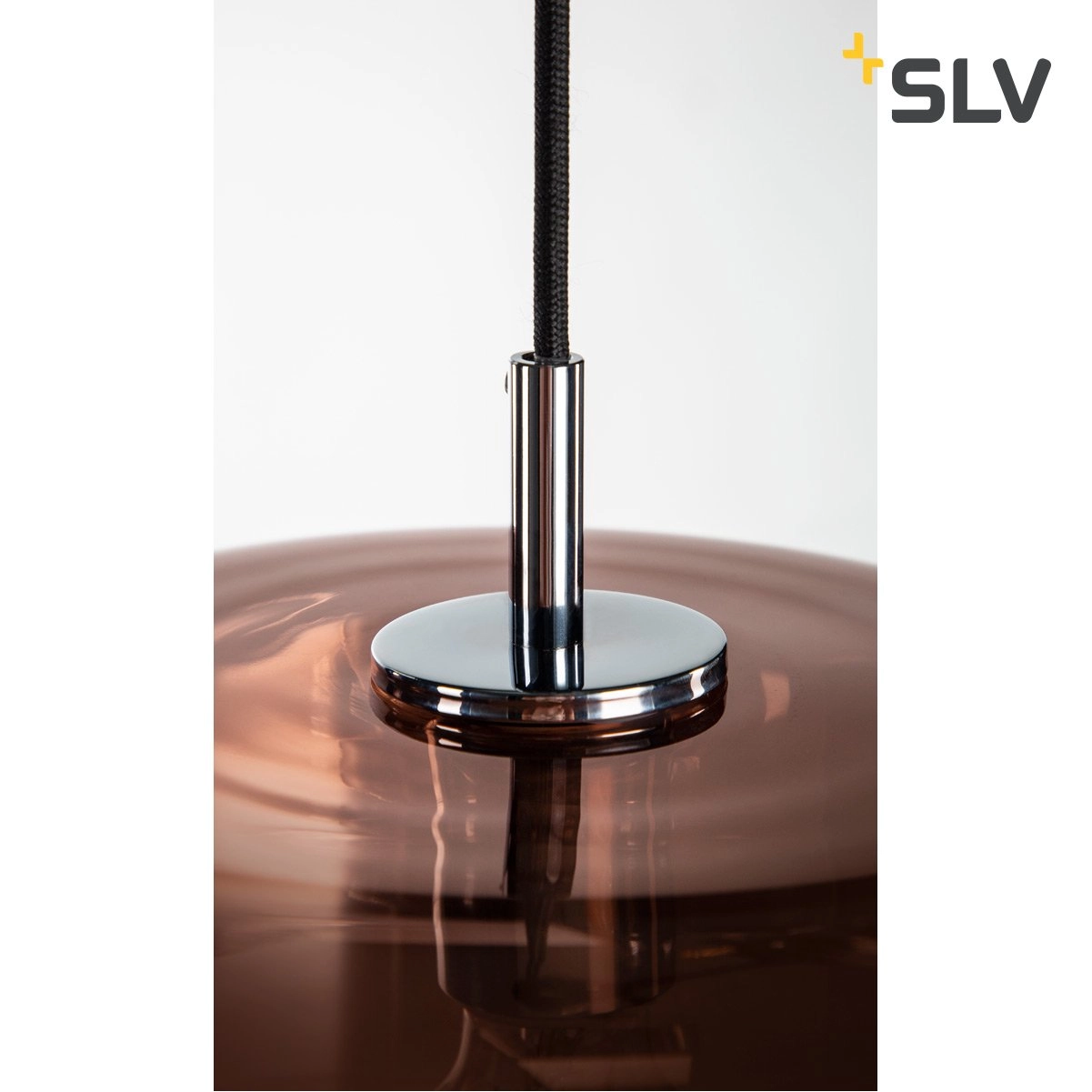 Red copper pendant lamp Pantilo 28 SLV 4024163231978