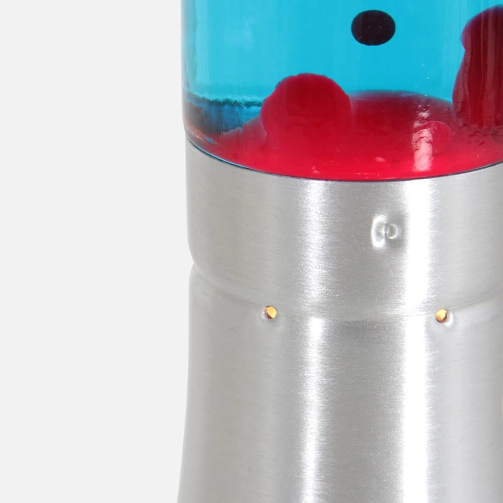 Stainless steel lava lamp Volcan cylinder Steinhauer 8712746147018