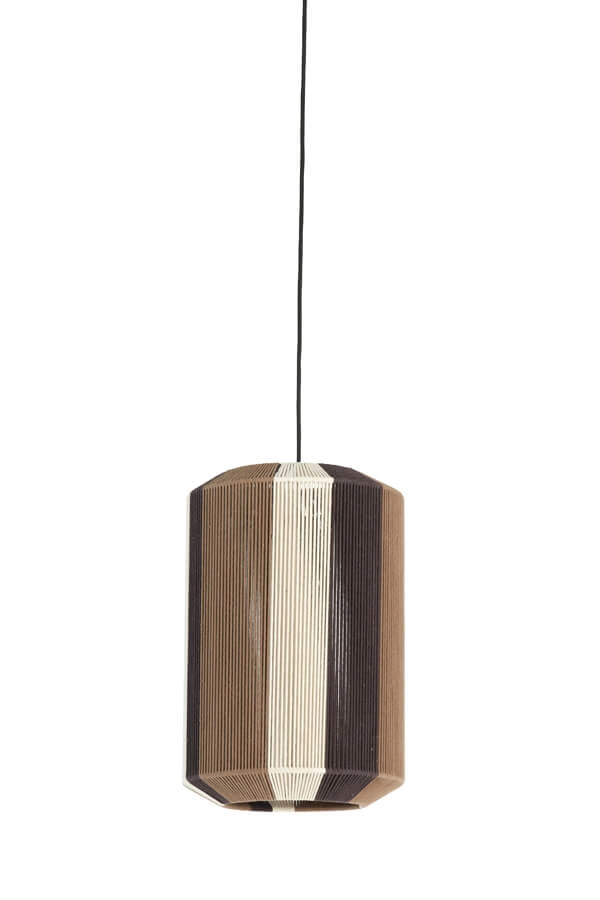 Pendant lamp Kozana brown Ø 30cm Light & Living 8717807758776