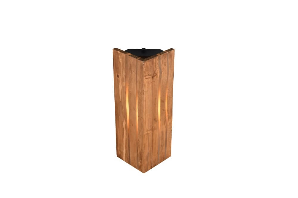 Wooden wall lamp Karuni Trio 4017807616514