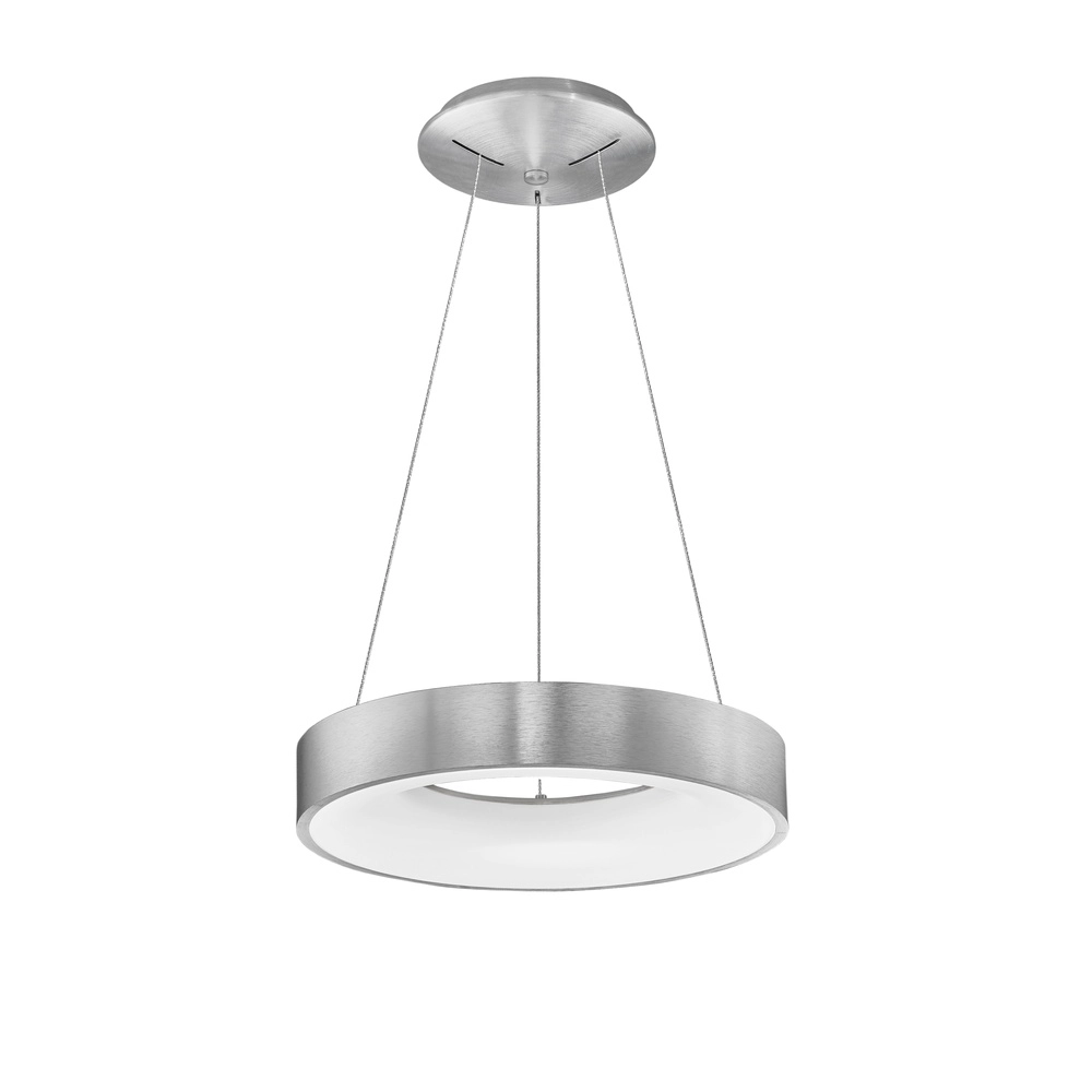 Pendant lamp Rando Thin silver grey Ø 38cm Lyora 5212017420183