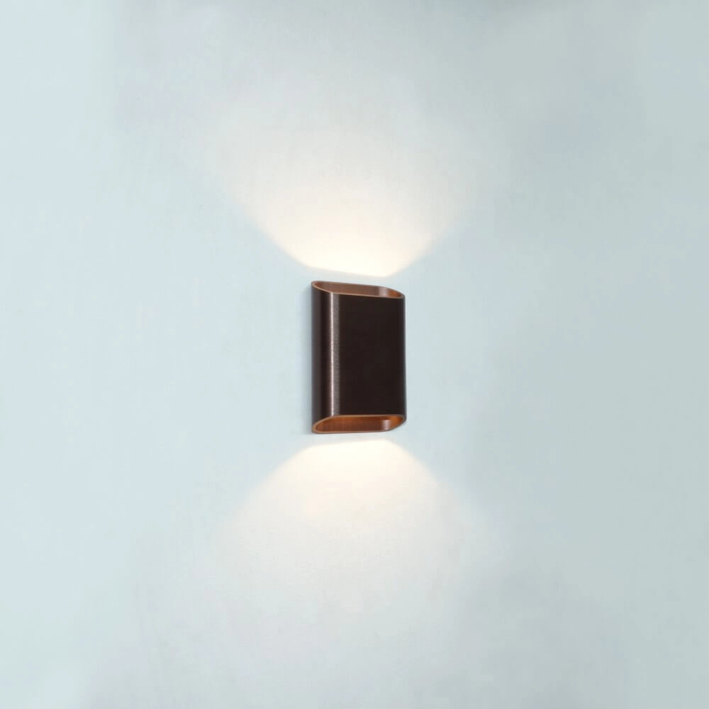 Wall lamp Diaz S Brushed bronze Artdelight 8720701100190