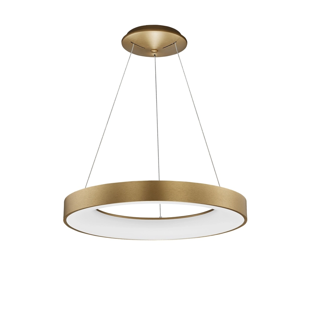 Pendant lamp Rando Thin gold Ø 60cm Lyora 5212017420237
