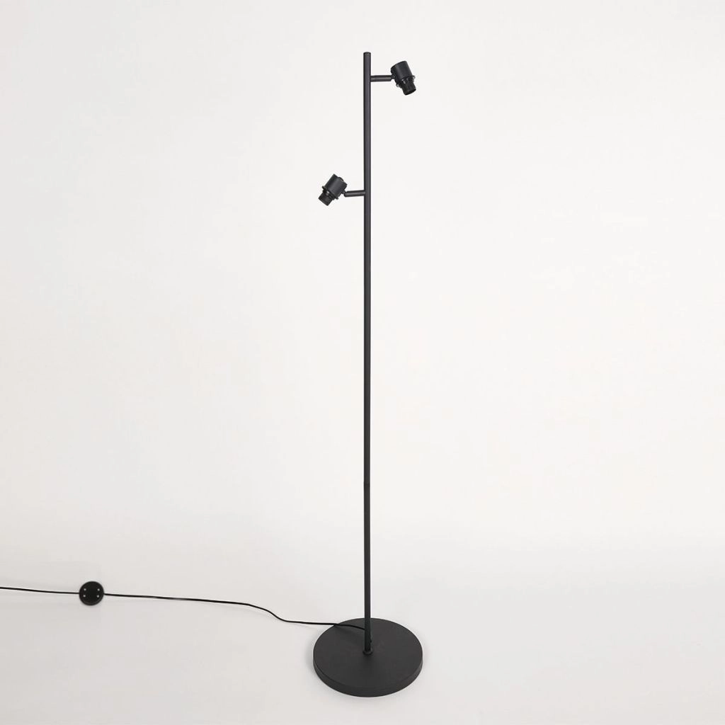 Floor lamp 2-lights Sumba with bamboo shades Ø12cm Steinhauer 8712746182866