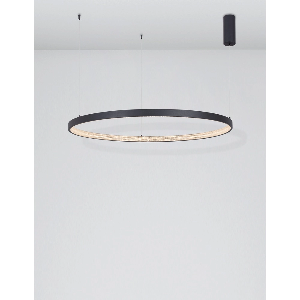 Pendant lamp Preston black Ø 110cm
