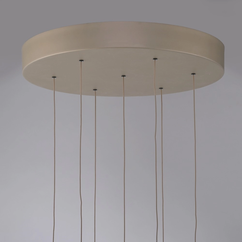 7-light pendant lamp Pure Popup Bronce Paul Neuhaus 4012248396681