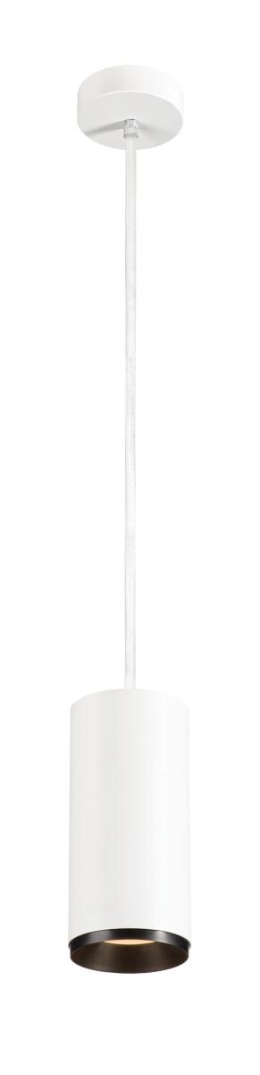 Pendant lamp Numinos L Dali white/black 2700K - 36deg