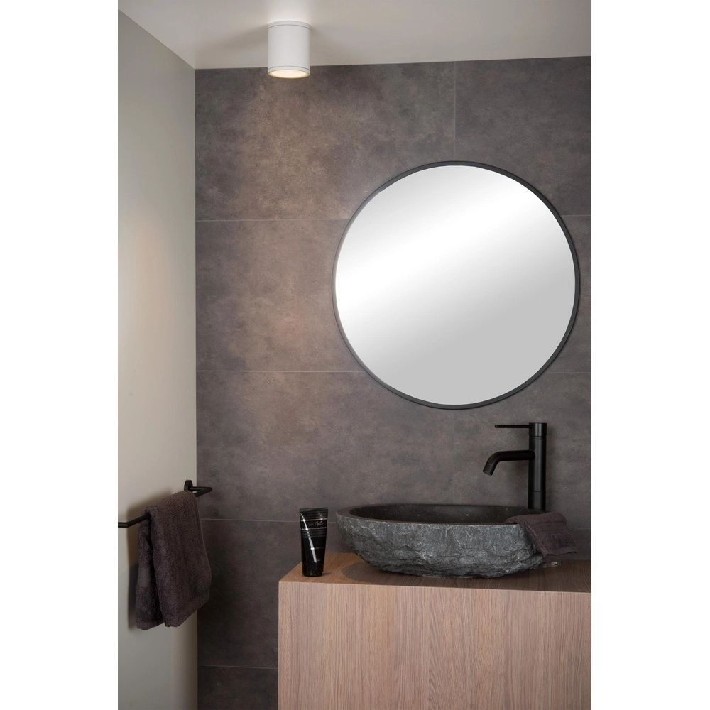 Ceiling spotlight Aven bathroom IP65 white Lucide 5411212221445