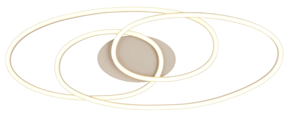 Design ceiling lamp Spira sand brown Globo 9007371593347