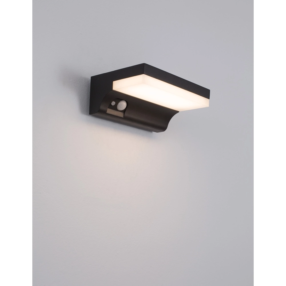 Solar wall lamp Dyn with sensor