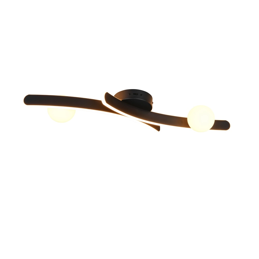 Design ceiling lamp Napoli Black Trio 4017807683455