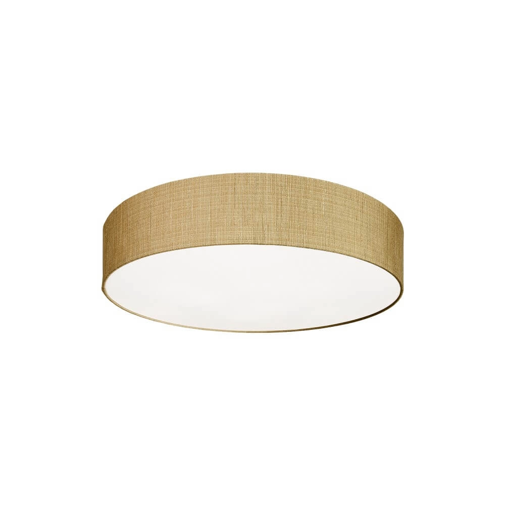 Gold ceiling lamp Turda Ø 65cm