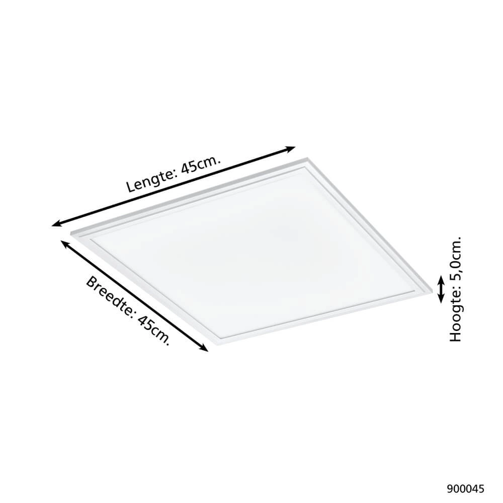 Ceiling light Zigbee Salobrena-Z 45x45cm white Eglo 9008606221820
