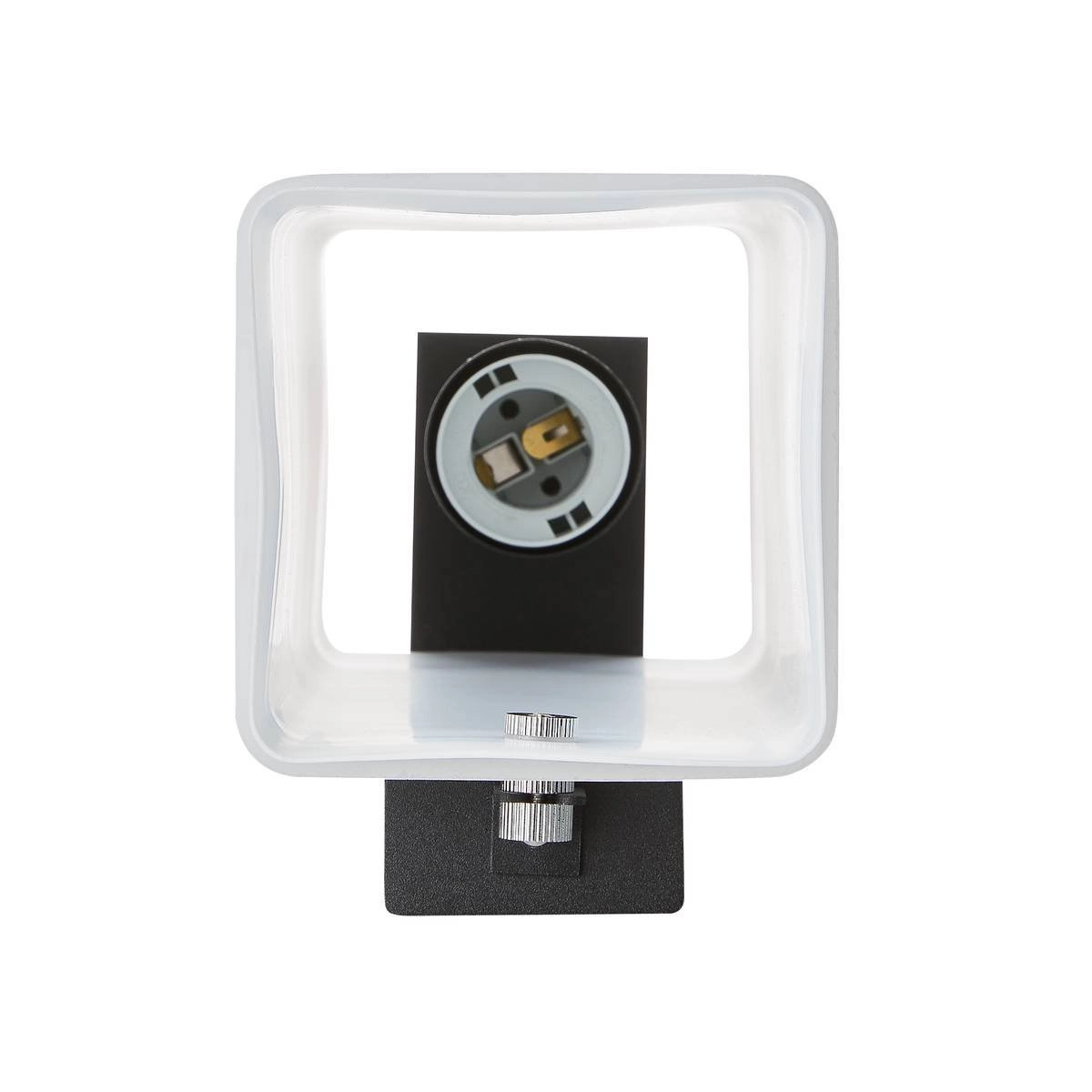 Wall lamp Quadrass 28cm black SLV 4024163235877