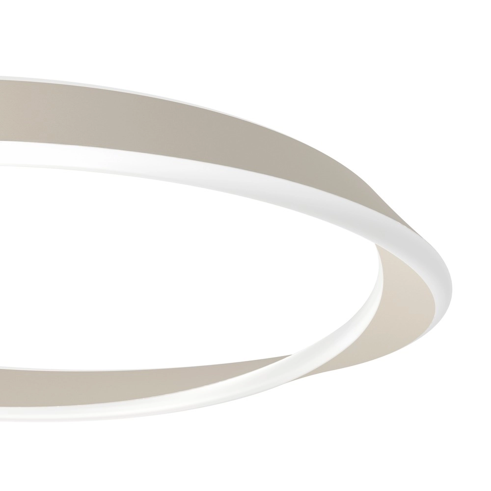 Design ceiling lamp Camerota sand brown